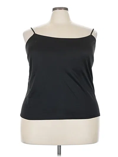 Pre-owned Cato Sleeveless Top Black Sweetheart Neckline Tops
