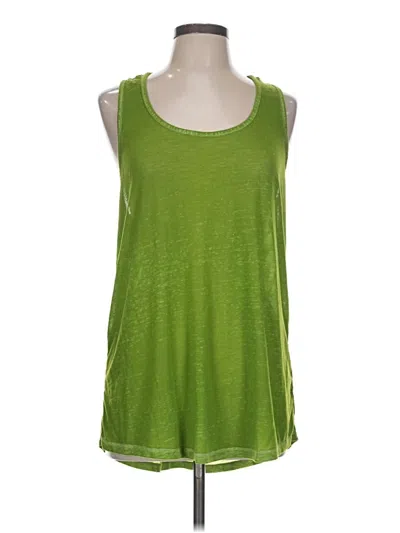Pre-owned Cato Sleeveless Top Green Scoop Neck Tops