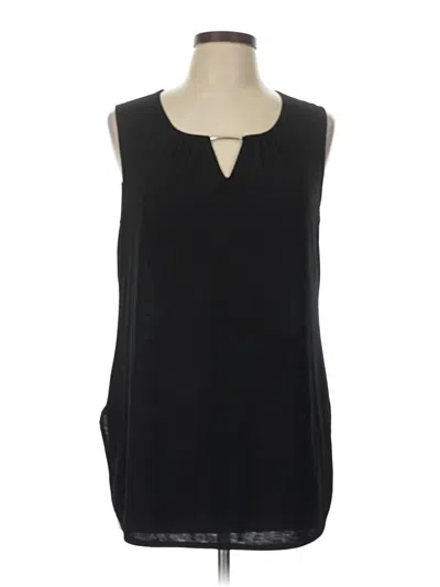 Pre-owned Cato Sleeveless T-shirt In Black