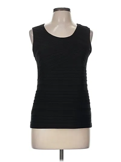 Pre-owned Cato Sleeveless T-shirt In Black