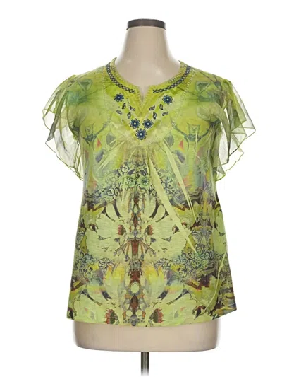 Pre-owned Cato Sleeveless T-shirt In Green