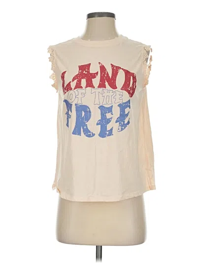 Pre-owned Cato Sleeveless T-shirt In Ivory