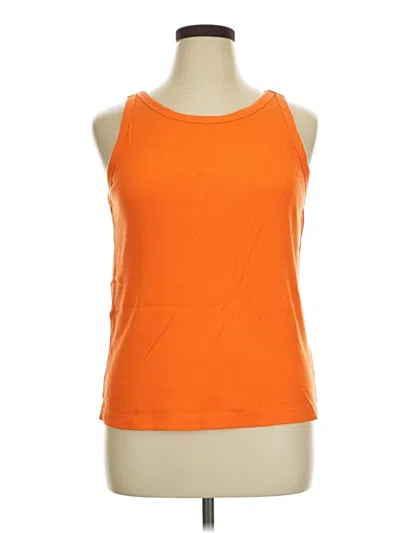 Pre-owned Cato Sleeveless T-shirt In Orange