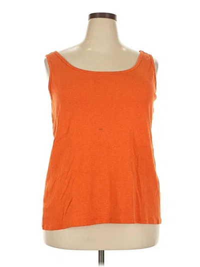 Pre-owned Cato Sleeveless T-shirt In Orange
