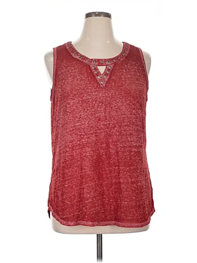 Pre-owned Cato Sleeveless T-shirt In Red