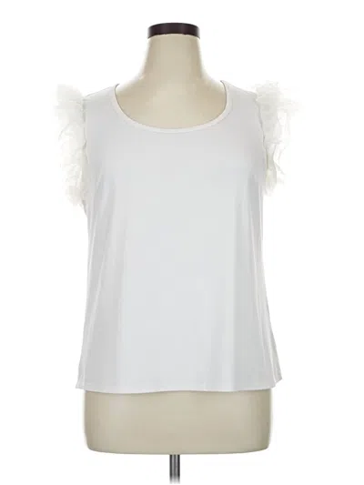 Pre-owned Cato Sleeveless T-shirt In White