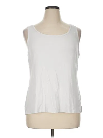 Pre-owned Cato Sleeveless T-shirt In White
