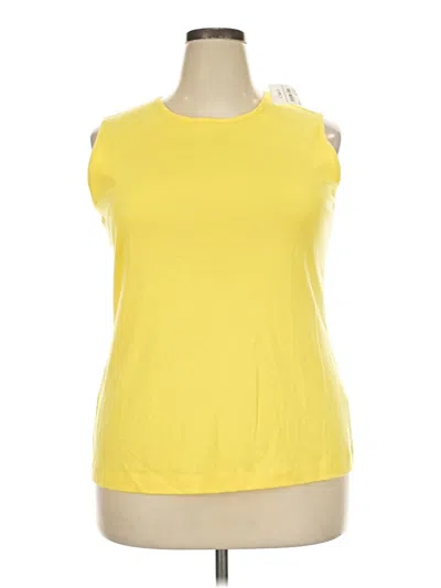 Pre-owned Cato Sleeveless T-shirt In Yellow