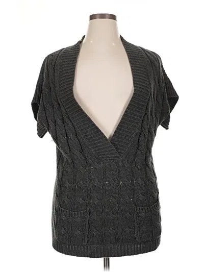 Pre-owned Cato Sweater Vest In Gray