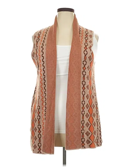 Pre-owned Cato Sweater Vest In Orange