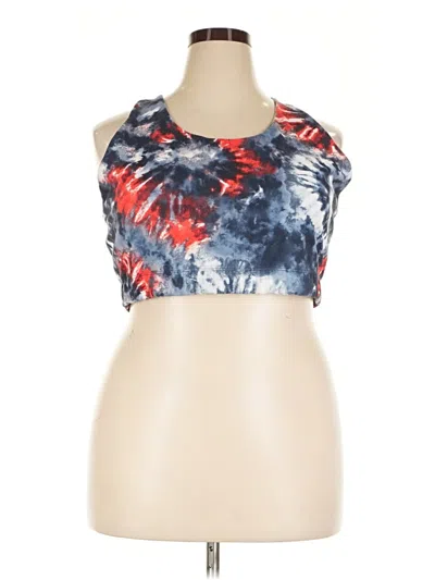 Pre-owned Cato Tank Top Blue Halter Neckline Tops
