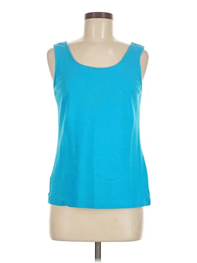 Pre-owned Cato Tank Top Blue Strapless Neckline Tops