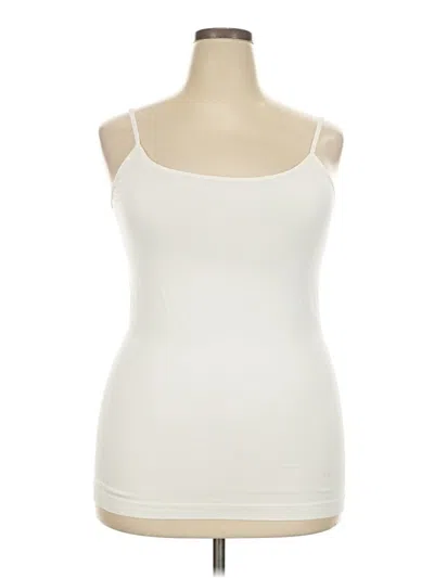 Pre-owned Cato Tank Top Ivory Strapless Neckline Tops