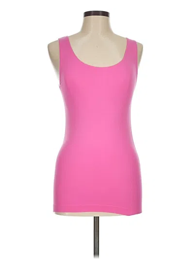 Pre-owned Cato Tank Top Pink Strapless Neckline Tops