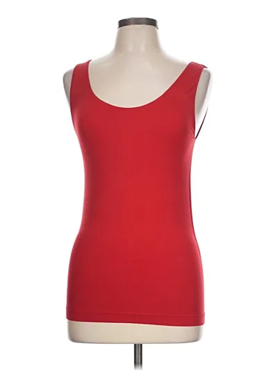 Pre-owned Cato Tank Top Red Strapless Neckline Tops