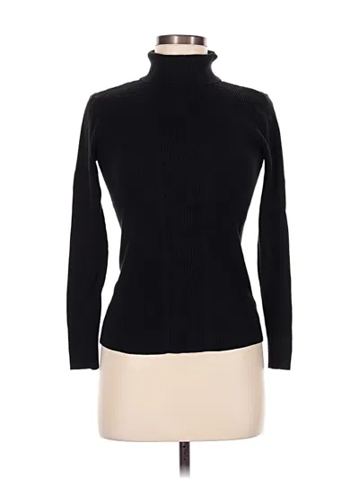 Pre-owned Cato Turtleneck Sweater In Black