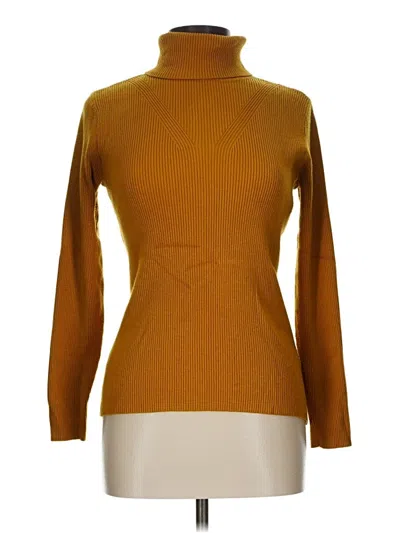 Pre-owned Cato Turtleneck Sweater In Gold