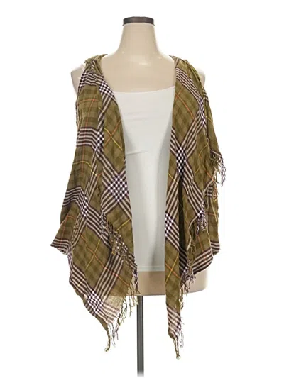 Pre-owned Cato Vest In Brown