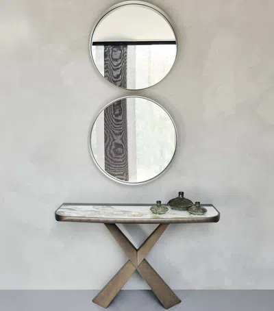 Cattelan Terminal Keramik Premium Console Table In Neutral