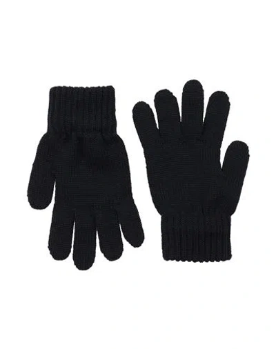 Catya Babies'  Toddler Girl Gloves Midnight Blue Size 4 Merino Wool