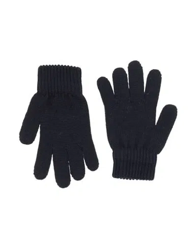 Catya Woman Gloves Midnight Blue Size S Merino Wool