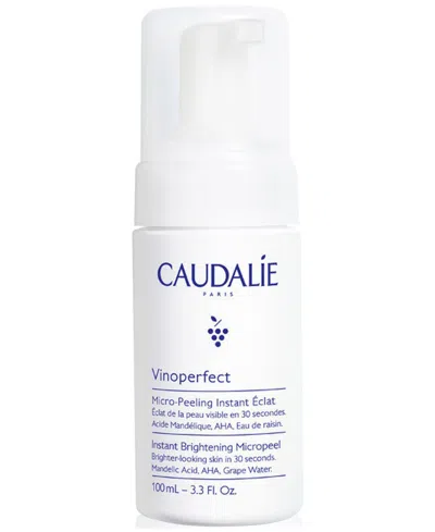 Caudalíe Vinoperfect Instant Brightening Micropeel Foam, 3.3 Oz. In White