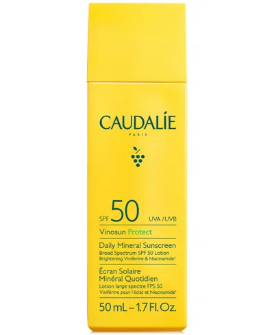 Caudalíe Vinosun Protect Daily Mineral Sunscreen Spf 50, 1.7 Oz. In No Color