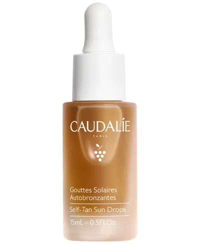 Caudalíe Self-tan Hydrating Face Drops, 0.5 Oz. In Transparent