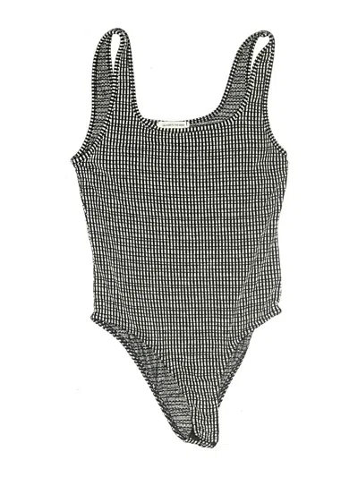 Pre-owned Caution To The Wind Bodysuit In Black