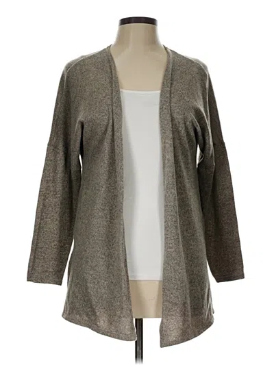 Pre-owned Caution To The Wind Cardigan Sweater In Brown