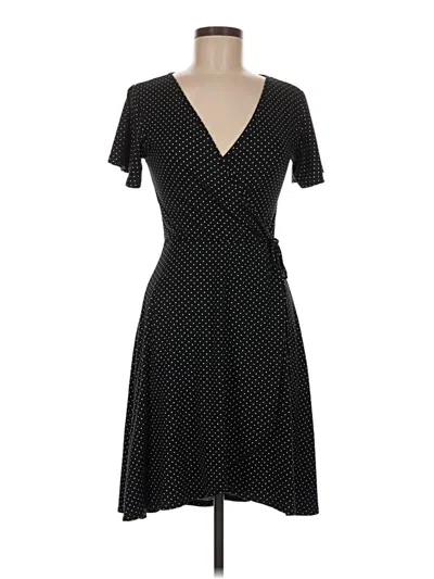 Pre-owned Caution To The Wind Casual Dress In Black
