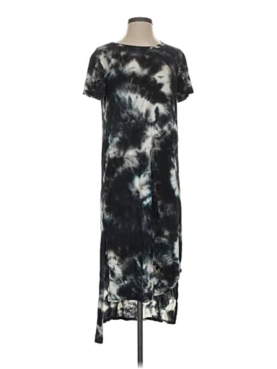 Pre-owned Caution To The Wind Casual Dress In Black