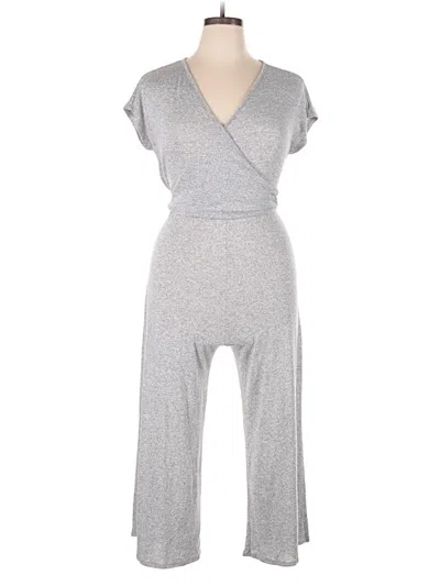Pre-owned Caution To The Wind Casual Dress In Gray