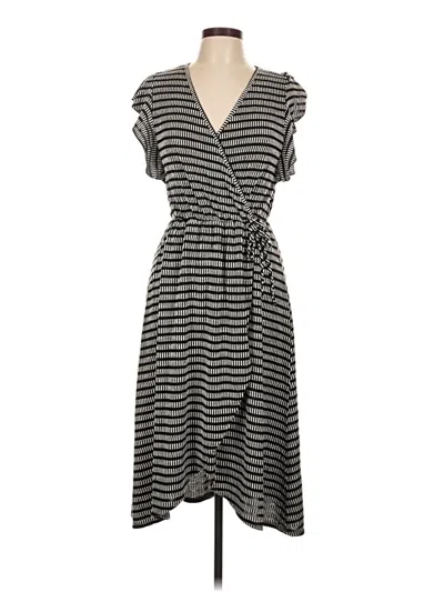 Pre-owned Caution To The Wind Casual Dress In Gray