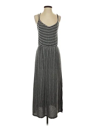 Pre-owned Caution To The Wind Casual Dress In Gray