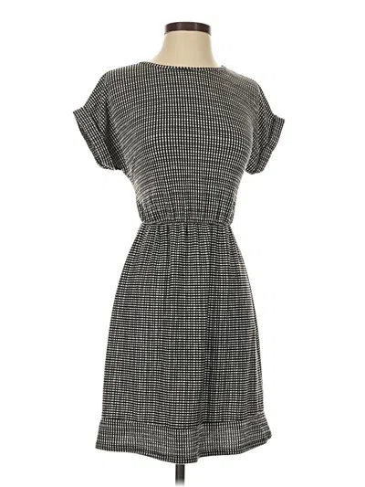 Pre-owned Caution To The Wind Casual Dress In Gray