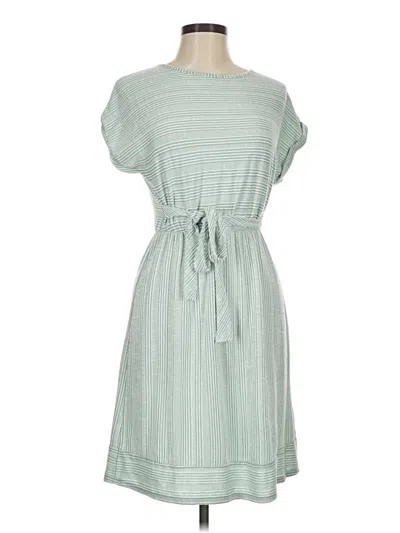 Pre-owned Caution To The Wind Casual Dress In Green