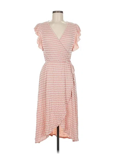 Pre-owned Caution To The Wind Casual Dress In Pink