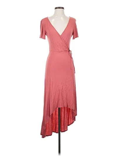 Pre-owned Caution To The Wind Casual Dress In Pink