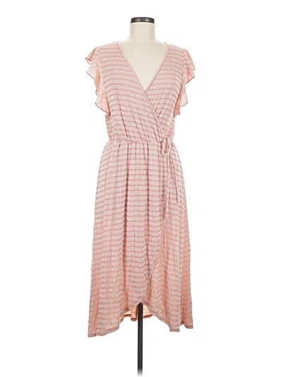 Pre-owned Caution To The Wind Casual Dress In Pink