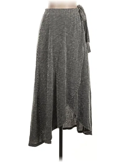 Pre-owned Caution To The Wind Casual Skirt In Gray