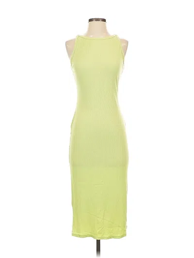 Pre-owned Caution To The Wind Cocktail Dress In Green