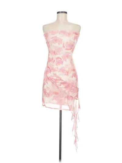 Pre-owned Caution To The Wind Cocktail Dress In Pink