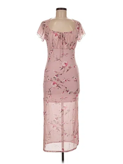 Pre-owned Caution To The Wind Cocktail Dress In Pink