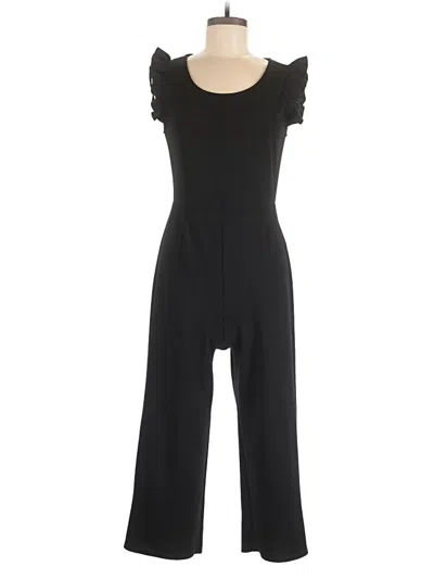 Pre-owned Caution To The Wind Jumpsuit In Black