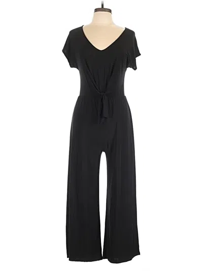 Pre-owned Caution To The Wind Jumpsuit In Black