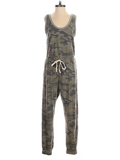 Pre-owned Caution To The Wind Jumpsuit In Gray