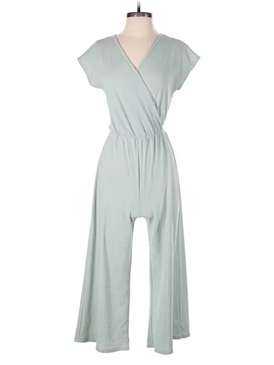 Pre-owned Caution To The Wind Jumpsuit In Gray