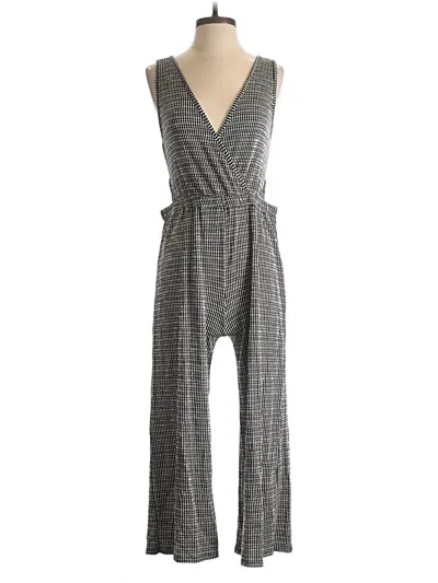 Pre-owned Caution To The Wind Jumpsuit In Gray