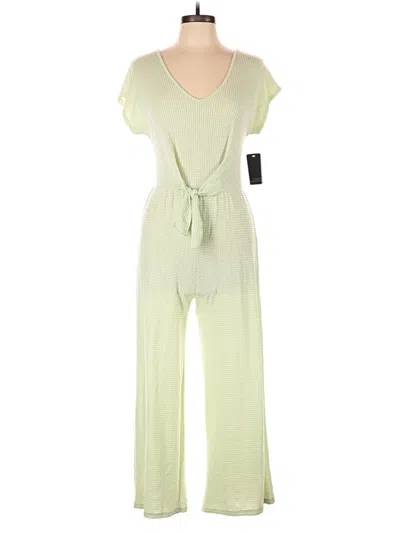 Pre-owned Caution To The Wind Jumpsuit In Green